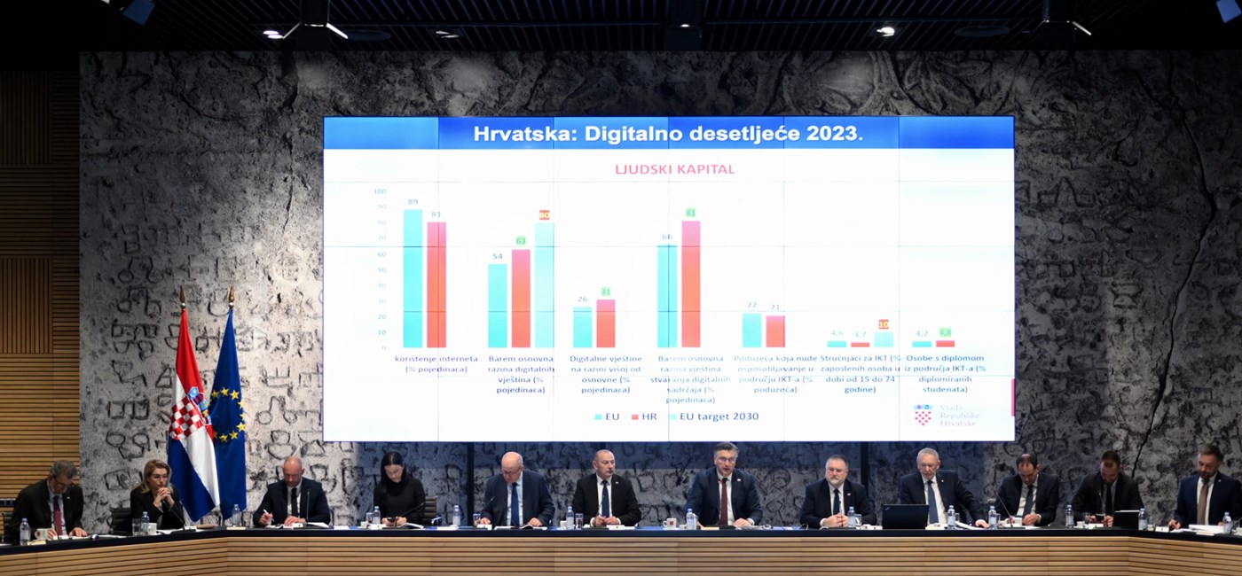 Plenković: Osigurano 2 milijarde eura za ciljeve digitalne transformacije